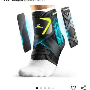 Zoeilon Ankle Support Brace in Black and Blue